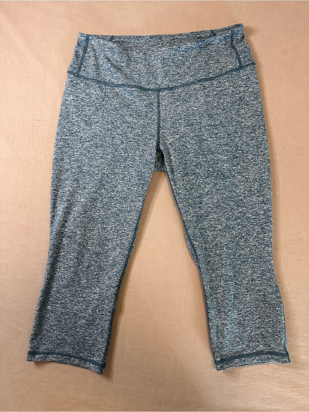 Patagonia Heathered Blue Capri Leggings